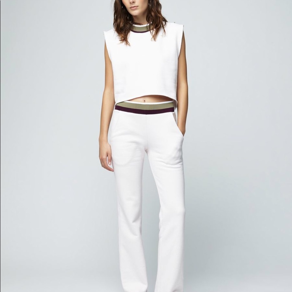Pride Terry Sleeveless Cropped Crew